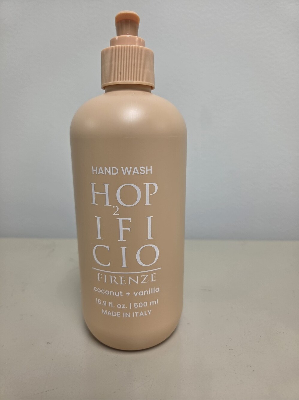Hopificio Coconut & Vanilla Luxury Hand Soap — Limited Run (Made in Italy) — New